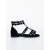 Sandale dama negre din material textil Sundara, 5 - Kalapod.net