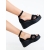 Sandale dama cu platforma negre din material textil Helara, 2 - Kalapod.net Sandale dama cu platforma negre din material textil Helara, 2 - Kalapod.net