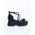 Sandale dama cu platforma negre din piele ecologica Cavaria, 5 - Kalapod.net Sandale dama cu platforma negre din piele ecologica Cavaria, 5 - Kalapod.net