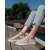 Pantofi casual dama bej din material textil Midona - Kalapod.net