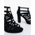 Sandale dama cu toc negre din material sintetic Bellina, 6 - Kalapod.net Sandale dama cu toc negre din material sintetic Bellina, 6 - Kalapod.net