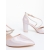 Pantofi dama cu toc sampanie din material textil Harari, 6 - Kalapod.net