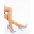 Pantofi dama cu toc mov din material textil Mirari - Kalapod.net