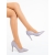Pantofi dama cu toc mov din material textil Mirari, 4 - Kalapod.net