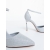 Pantofi dama cu toc argintii din material textil Micaro, 6 - Kalapod.net