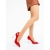 Pantofi dama cu toc rosii din piele ecologica lacuita Adorina, 3 - Kalapod.net
