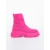 Ghete dama roz din material textil Janaki, 5 - Kalapod.net