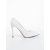 Pantofi dama cu toc albi din material textil Finja, 5 - Kalapod.net