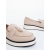 Mocasini dama bej din material textil Zaenda, 6 - Kalapod.net