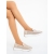 Mocasini dama bej din material textil Remura, 4 - Kalapod.net