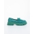 Mocasini dama verzi din material textil Karishma, 5 - Kalapod.net