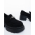 Mocasini dama negri din material textil Mejia, 6 - Kalapod.net