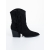 Botine dama negre din material textil Lekha, 5 - Kalapod.net