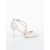 Pantofi dama cu toc bej din material textil Sirara, 5 - Kalapod.net