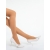 Pantofi dama cu toc bej din material textil Lamyna - Kalapod.net