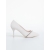 Pantofi dama cu toc bej din material textil Lamyna, 5 - Kalapod.net