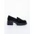 Mocasini dama negri din material textil Lahari, 5 - Kalapod.net