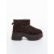 Ghete dama leopard din material textil Divisha, 5 - Kalapod.net