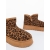 Ghete dama leopard din material textil Ekisha, 6 - Kalapod.net