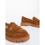 Mocasini dama camel din material textil Henia, 6 - Kalapod.net