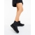 Ghete dama negre din material textil Farzana, 2 - Kalapod.net