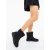 Ghete dama negre din material textil Fariha, 2 - Kalapod.net