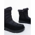 Ghete dama negre din material textil Ishani, 6 - Kalapod.net