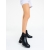 Botine dama cu toc negre din piele ecologica Rajani, 2 - Kalapod.net