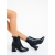 Botine dama cu toc negre din piele ecologica Aisha, 3 - Kalapod.net