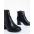 Botine dama cu toc negre din piele ecologica Aisha, 6 - Kalapod.net
