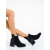 Botine dama cu toc negre din piele ecologica Ziana, 3 - Kalapod.net