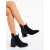 Botine dama cu toc negre din piele ecologica Ziana, 4 - Kalapod.net