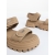 Sandale dama cu platforma bej inchis din piele ecologica Levela, 6 - Kalapod.net Sandale dama cu platforma bej inchis din piele ecologica Levela, 6 - Kalapod.net