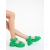Sandale dama cu platforma verzi din piele ecologica Levela - Kalapod.net Sandale dama cu platforma verzi din piele ecologica Levela - Kalapod.net