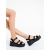 Sandale dama cu platforma negre din material textil Hozana, 3 - Kalapod.net Sandale dama cu platforma negre din material textil Hozana, 3 - Kalapod.net