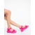 Sandale dama cu platforma fucsia din material textil Purana, 3 - Kalapod.net Sandale dama cu platforma fucsia din material textil Purana, 3 - Kalapod.net