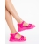 Sandale dama cu platforma fucsia din material textil Purana, 4 - Kalapod.net Sandale dama cu platforma fucsia din material textil Purana, 4 - Kalapod.net