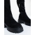 Cizme dama negre din material textil Vrinda, 6 - Kalapod.net