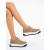Pantofi sport dama bej din piele ecologica Gaia, 4 - Kalapod.net
