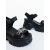 Sandale dama cu platforma negre din piele ecologica Dazana, 6 - Kalapod.net Sandale dama cu platforma negre din piele ecologica Dazana, 6 - Kalapod.net