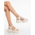 Sandale dama cu platforma bej din piele ecologica Hanika, 4 - Kalapod.net Sandale dama cu platforma bej din piele ecologica Hanika, 4 - Kalapod.net
