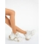 Pantofi sport dama bej din piele ecologica si material textil Sabura - Kalapod.net