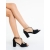 Sandale dama cu toc negre din material sintetic Mistee, 4 - Kalapod.net Sandale dama cu toc negre din material sintetic Mistee, 4 - Kalapod.net