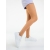 Pantofi sport dama albi cu gri din piele ecologica Leilani - Kalapod.net