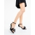 Sandale dama cu toc negre din material textil Lyanna, 3 - Kalapod.net