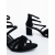 Sandale dama cu toc negre din material sintetic Goldy, 6 - Kalapod.net Sandale dama cu toc negre din material sintetic Goldy, 6 - Kalapod.net