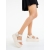 Sandale dama cu platforma bej din piele ecologica Zyla - Kalapod.net Sandale dama cu platforma bej din piele ecologica Zyla - Kalapod.net