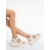 Sandale dama cu platforma bej din piele ecologica Zyla, 3 - Kalapod.net Sandale dama cu platforma bej din piele ecologica Zyla, 3 - Kalapod.net