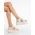 Sandale dama cu platforma bej din piele ecologica Zyla, 4 - Kalapod.net Sandale dama cu platforma bej din piele ecologica Zyla, 4 - Kalapod.net