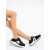 Pantofi sport dama negri din piele ecologica Tanvi - Kalapod.net